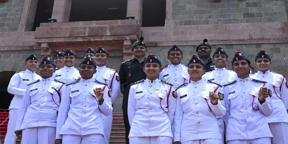 NDA's first batch of women cadets completes training, joins legacy of military excellence